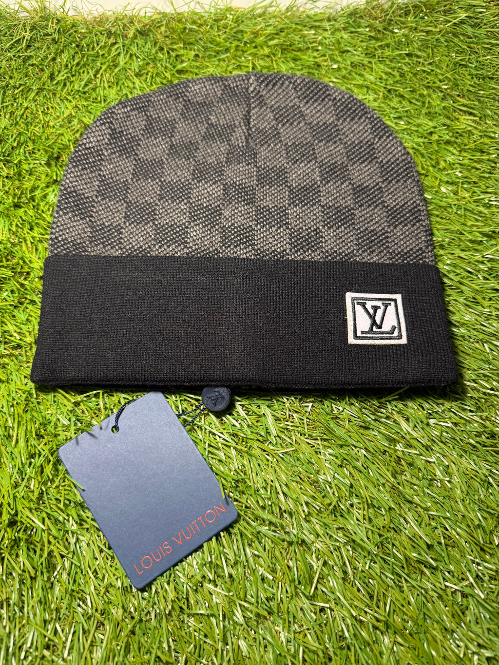 Cappello Louis Vuitton Quadri Nero