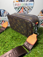 Louis Vuitton Alpha Wearable Wallet Monogram Brown