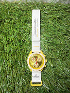 Omega Swatch Bianco/Giallo