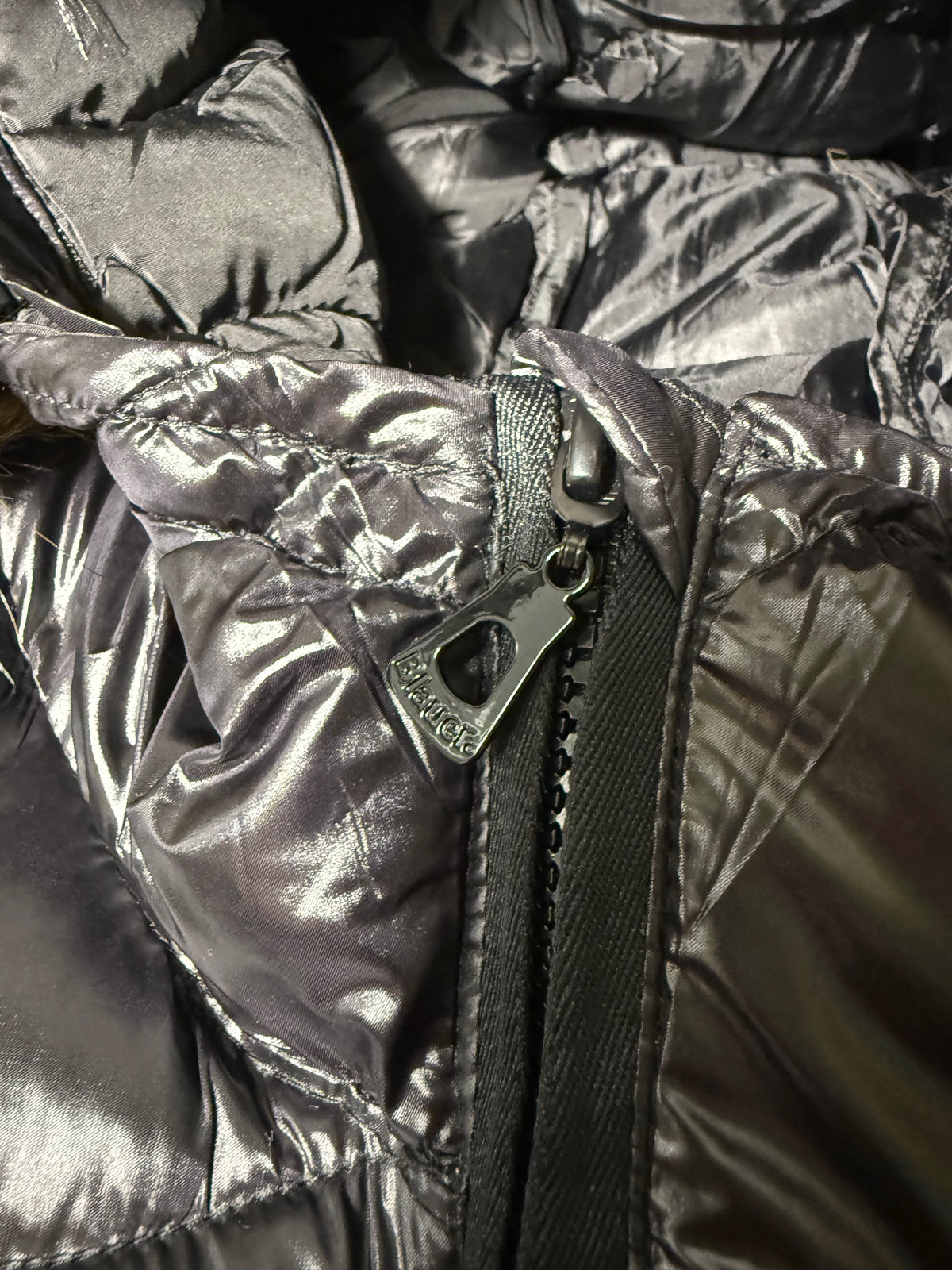 Giacchetto Blauer Donna Con Pelliccia Removibile Black