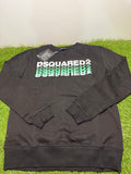 Felpa Dsquared2 Multi Scritte Sfumate