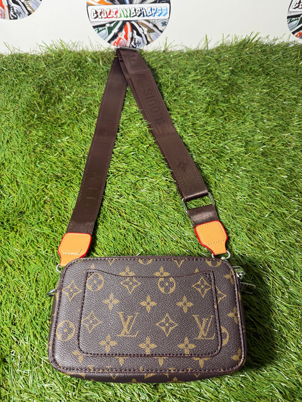 Louis Vuitton Alpha Wearable Wallet Monogram Brown