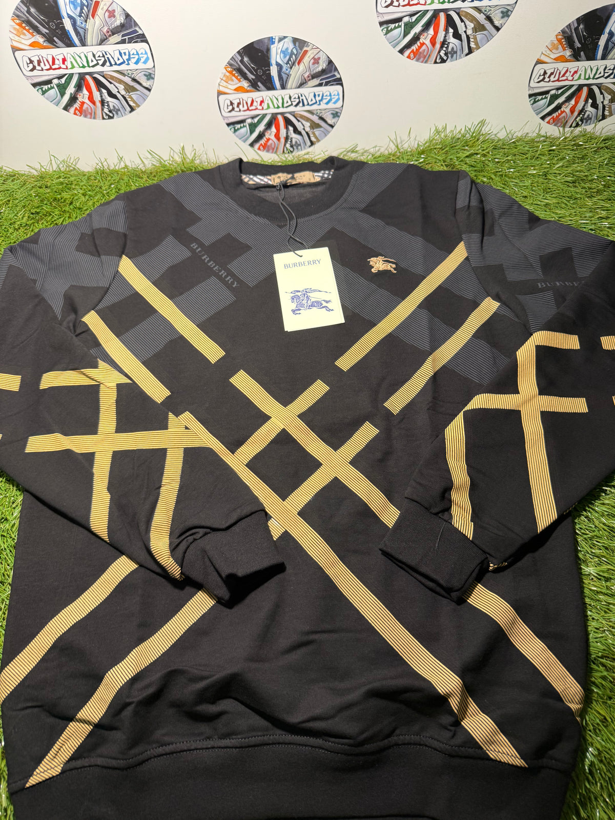 Felpa Burberry Full Write Black
