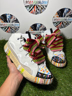 Lanvin Curb White Graffiti