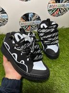 Lanvin Curb Nero Bianco
