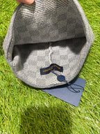 Cappello Louis Vuitton Quadri Grigio