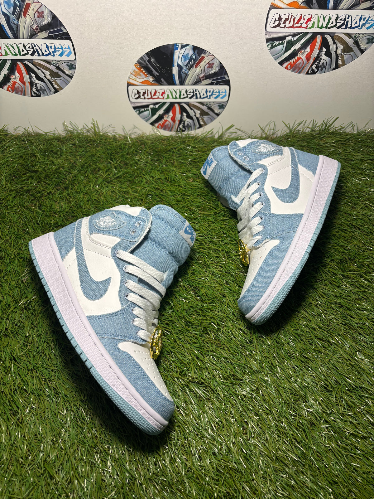 Nike Air Jordan 1 High OG - Denim Blue/White