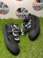 Lanvin Curb Triple Black Multilacci