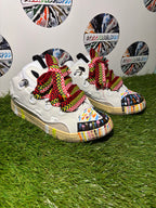 Lanvin Curb White Graffiti