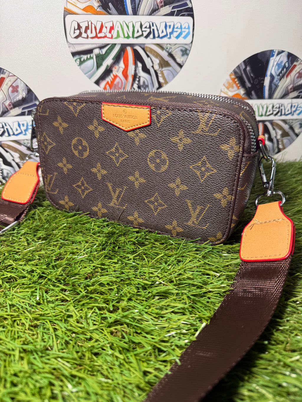 Louis Vuitton Alpha Wearable Wallet Monogram Brown
