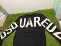 Felpa Dsquared2 Scritta Maniche Black