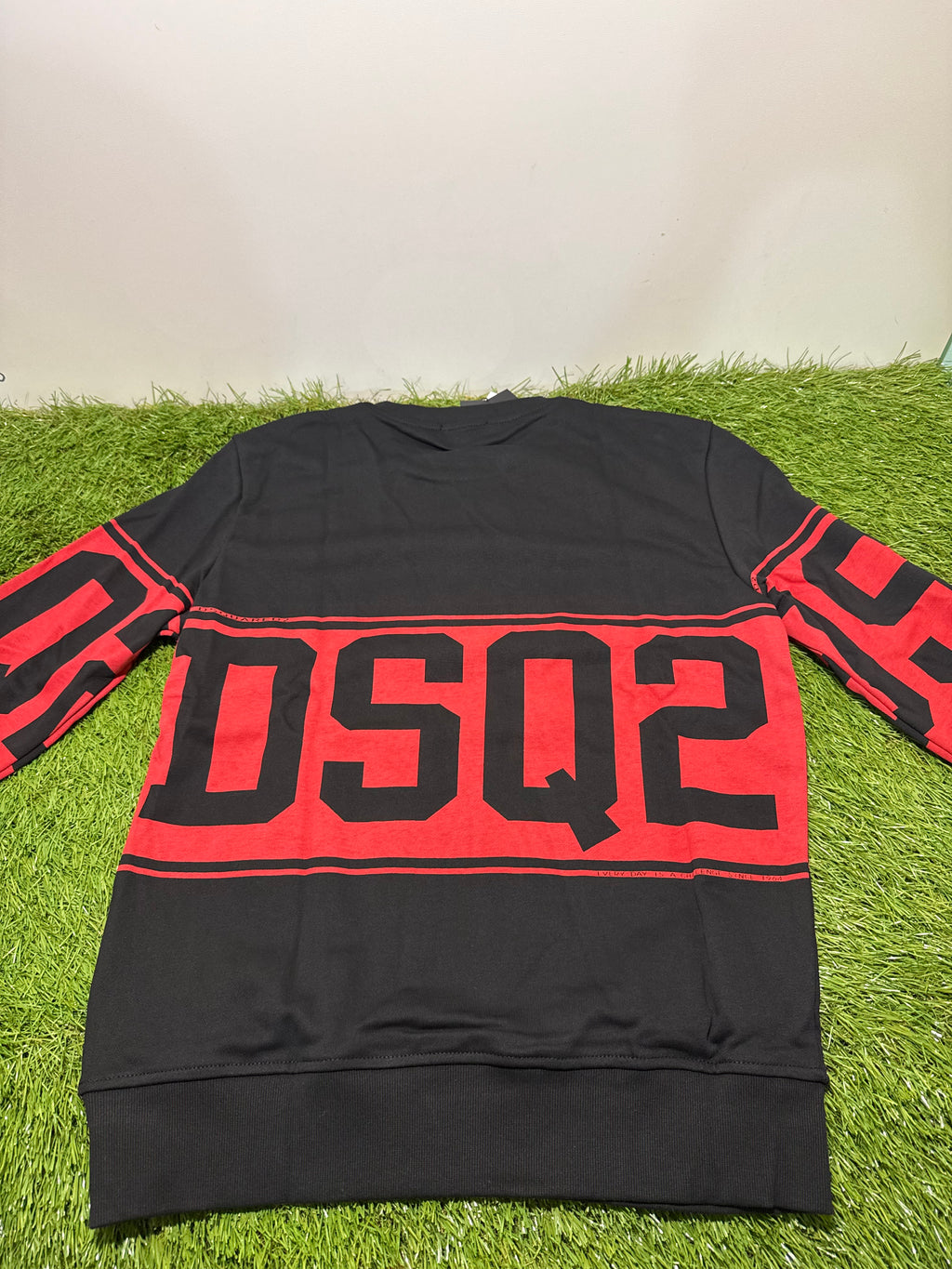 Felpa Dsquared2 Stile Gcds Black/Red