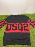 Felpa Dsquared2 Stile Gcds Black/Red
