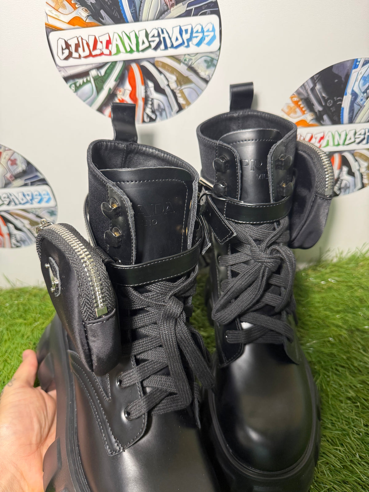 Stivaletti Prada Black
