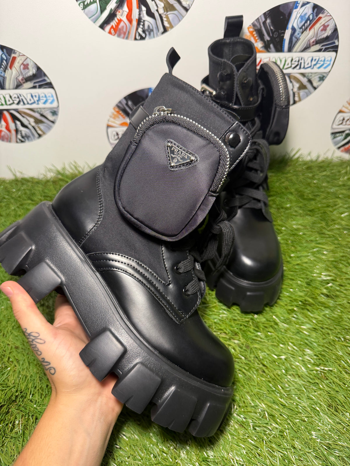 Stivaletti Prada Black