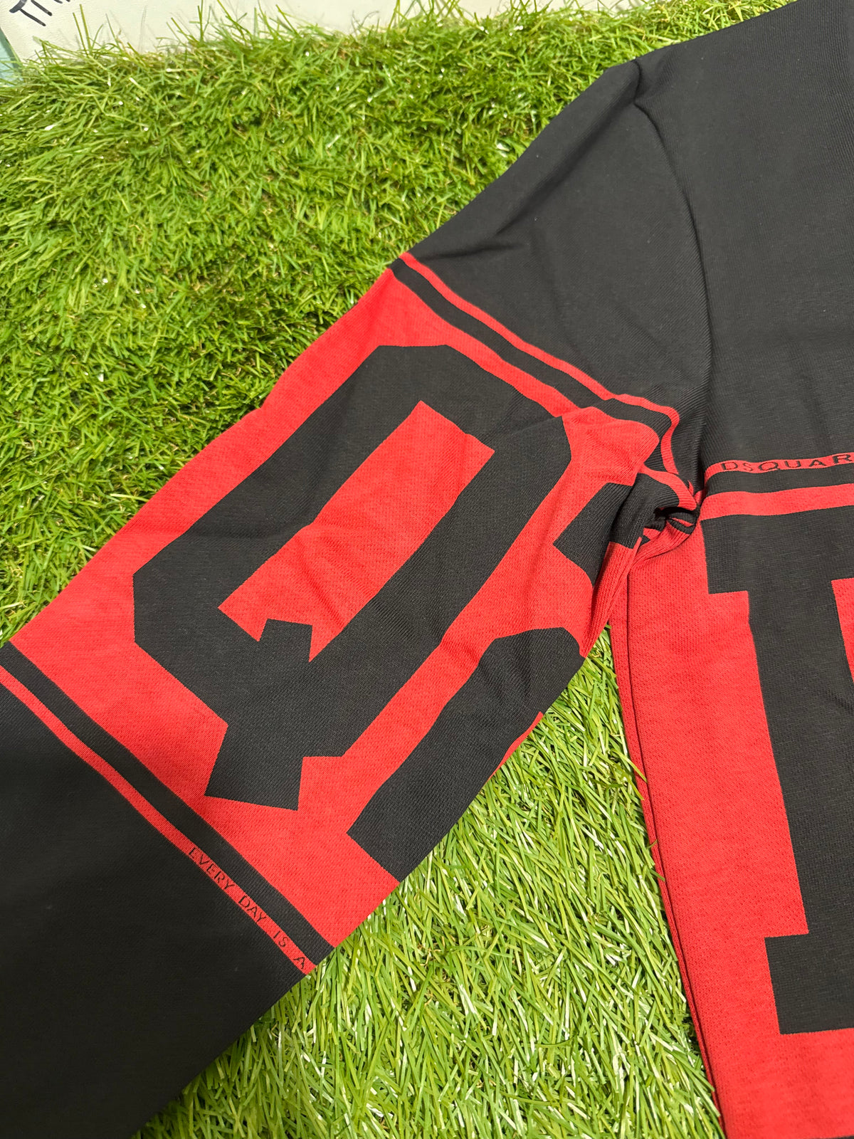 Felpa Dsquared2 Stile Gcds Black/Red