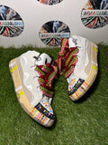 Lanvin Curb White Graffiti