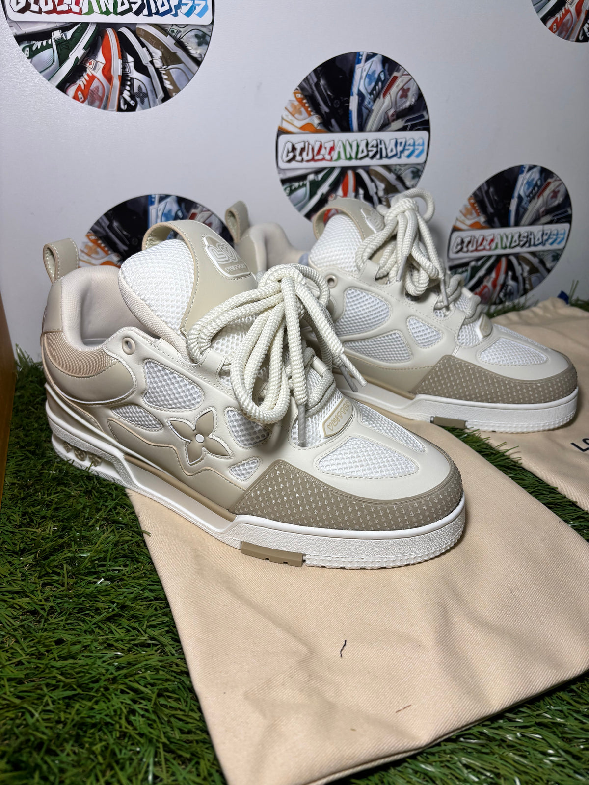 Louis Vuitton LV Skate Sneaker - Beige/Crema 1a Qualità