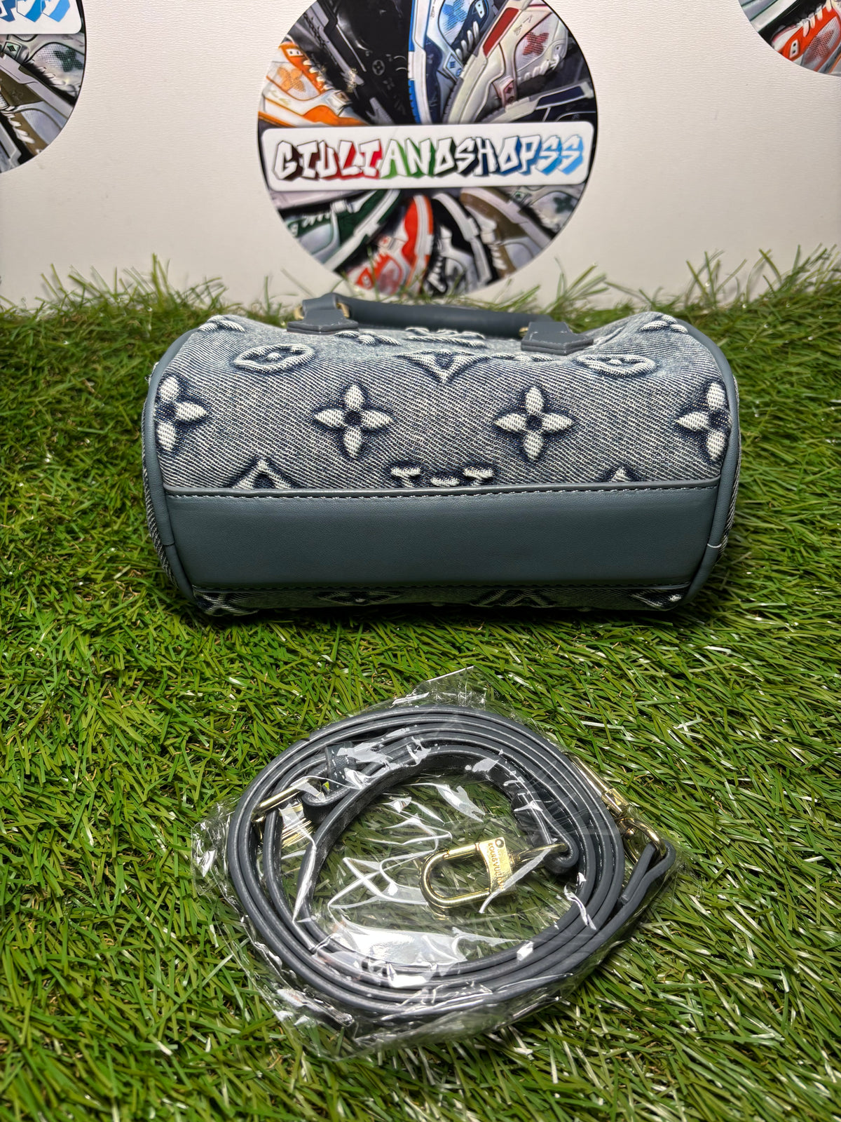 Louis Vuitton Nano Speedy Monogram - Blue Jeans
