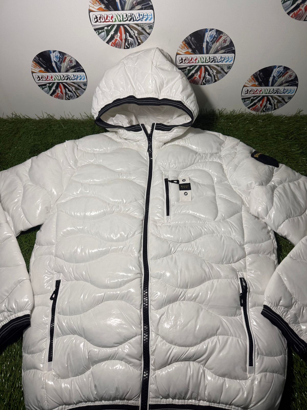 Giacchetto Blauer Uomo White