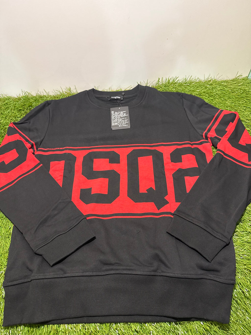 Felpa Dsquared2 Stile Gcds Black/Red
