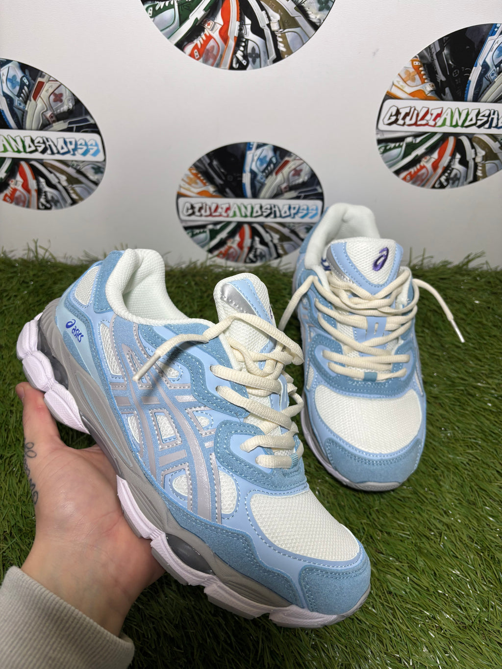 ASICS Gel-NYC - Bianco/Azzurro
