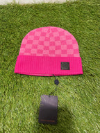Cappello Louis Vuitton Quadri Fucsia