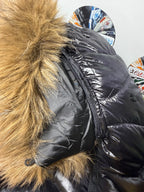Giacchetto Blauer Donna Con Pelliccia Removibile Black