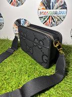 Mini Borsa A Tracolla Gucci Jumbo GG Black