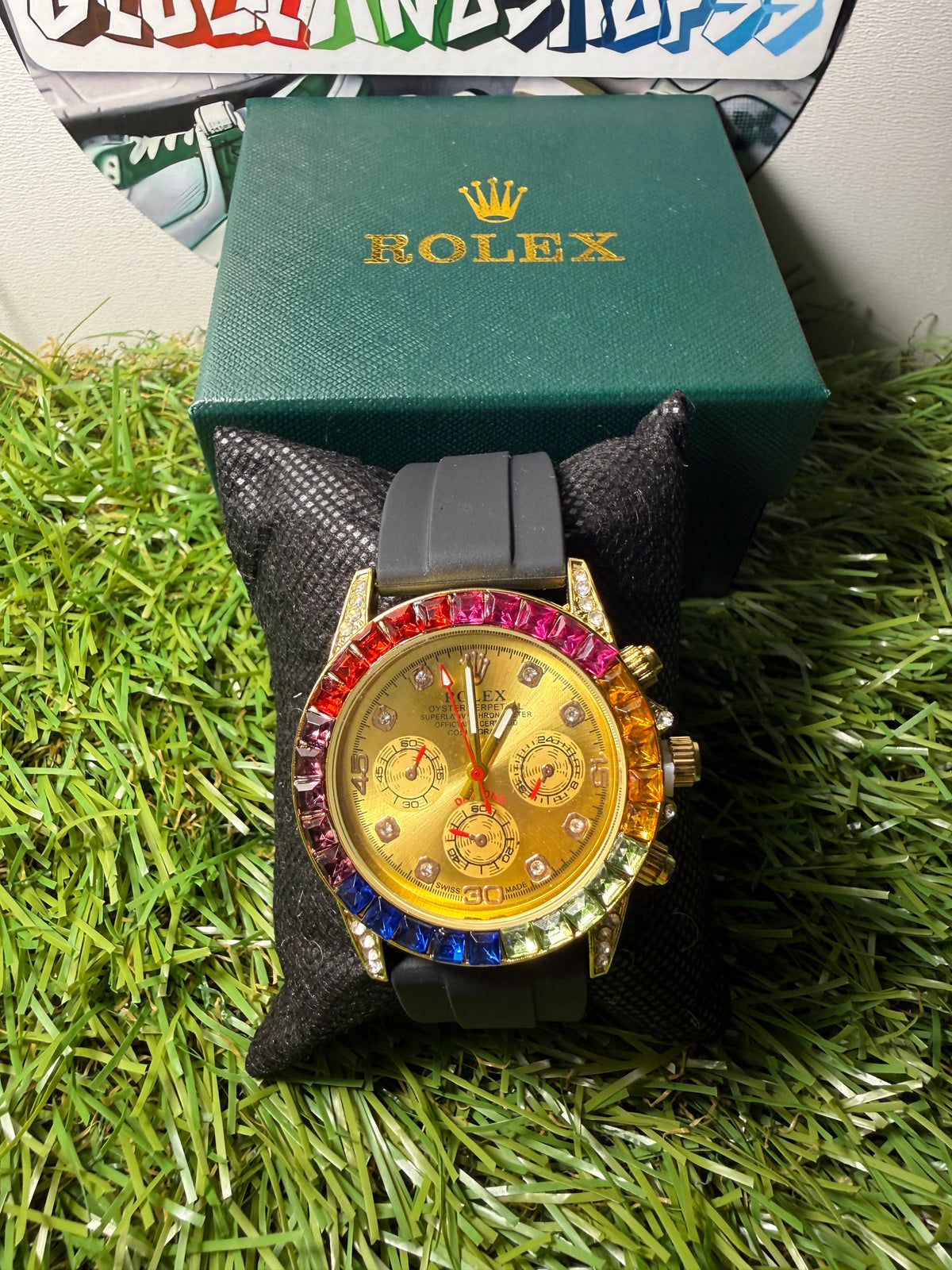 Rolex Daytona Cosmograph Rainbow Qualità Premium