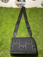 Mini Borsa A Tracolla Gucci Jumbo GG Black