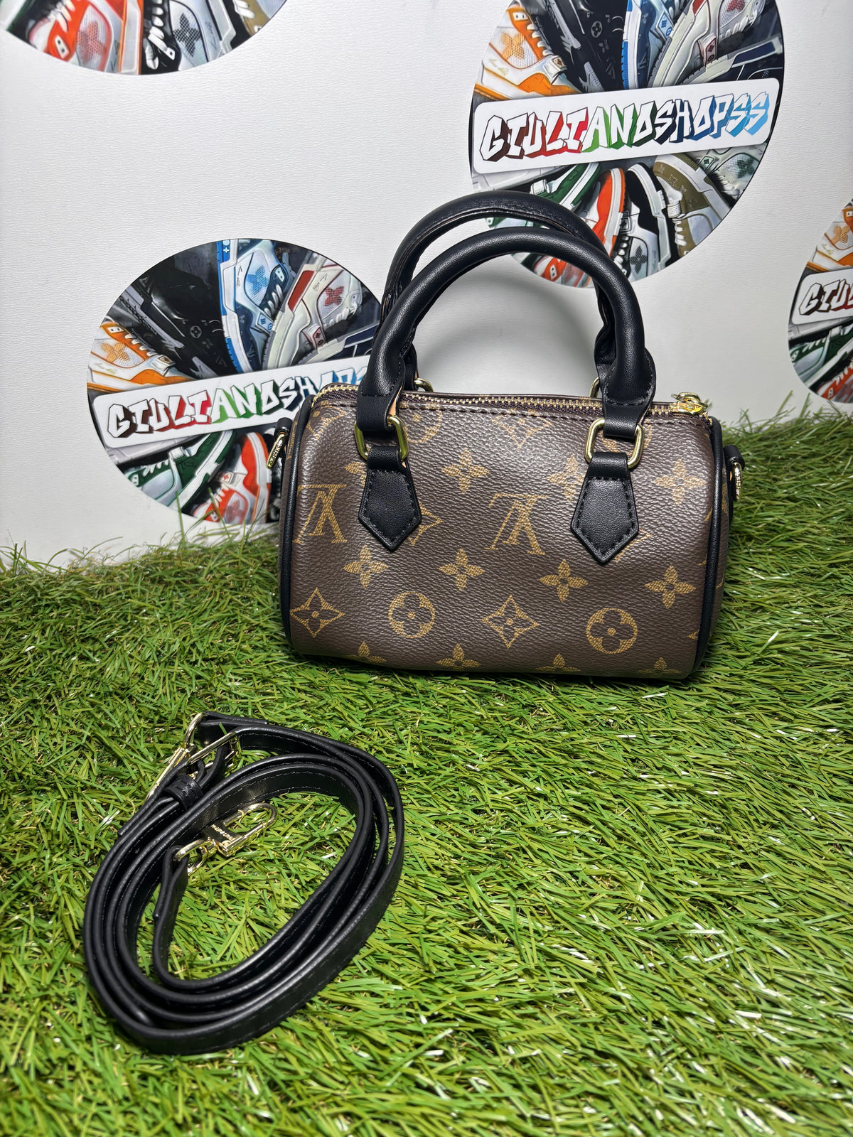 Louis Vuitton Nano Speedy Monogram - Black