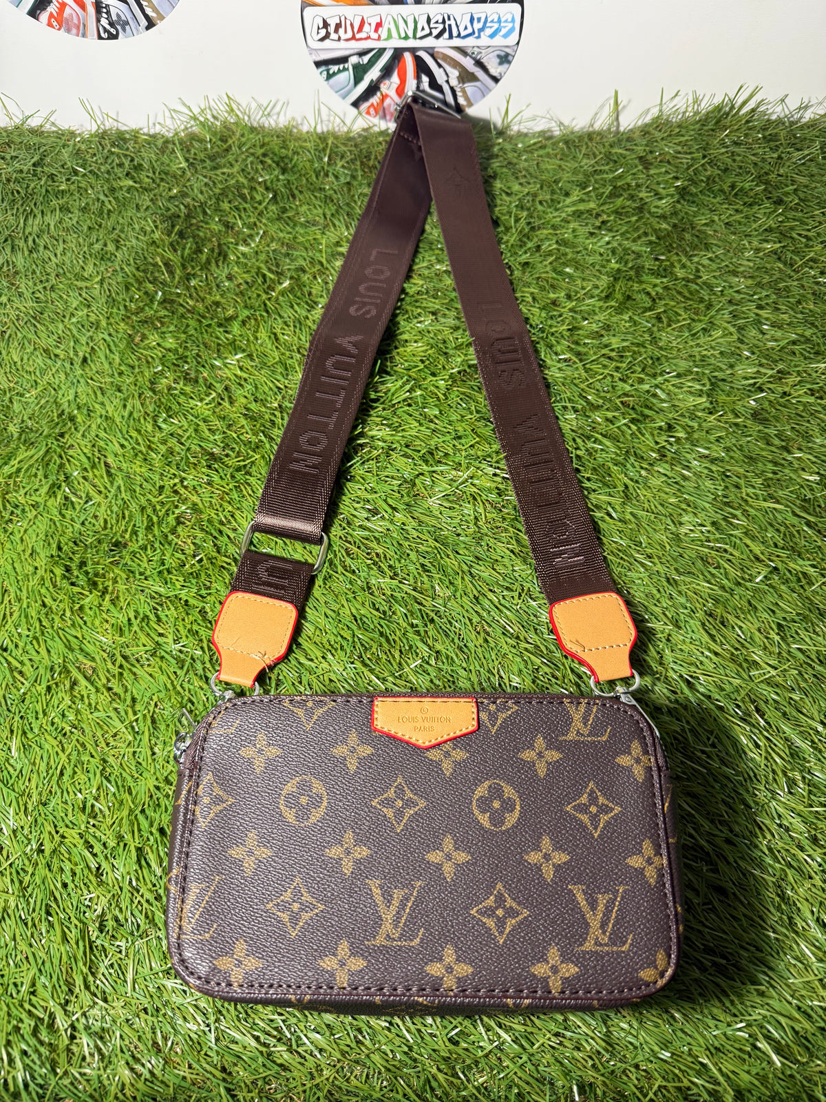 Louis Vuitton Alpha Wearable Wallet Monogram Brown
