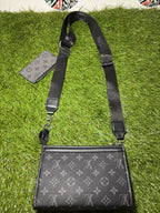 Louis Vuitton Duo Messenger Eclipse Nero Mini