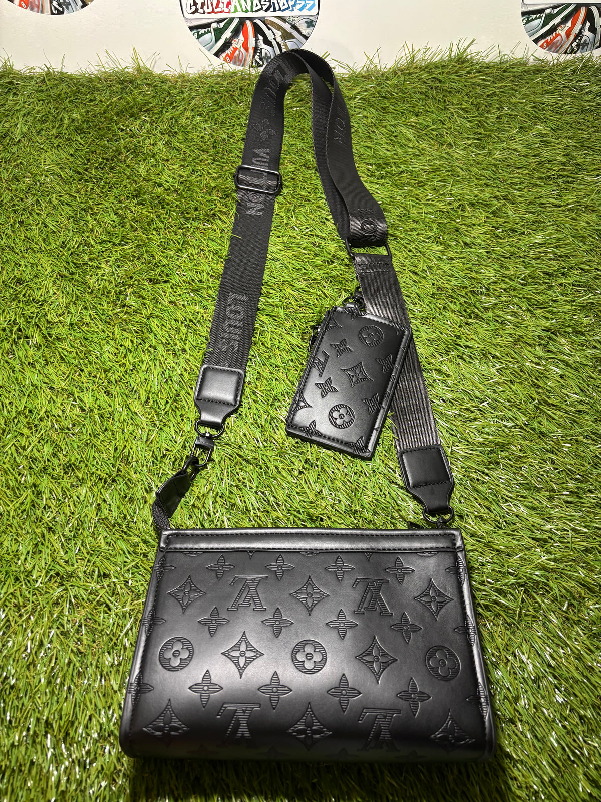 Louis Vuitton Duo Messenger Shadow Nero Mini