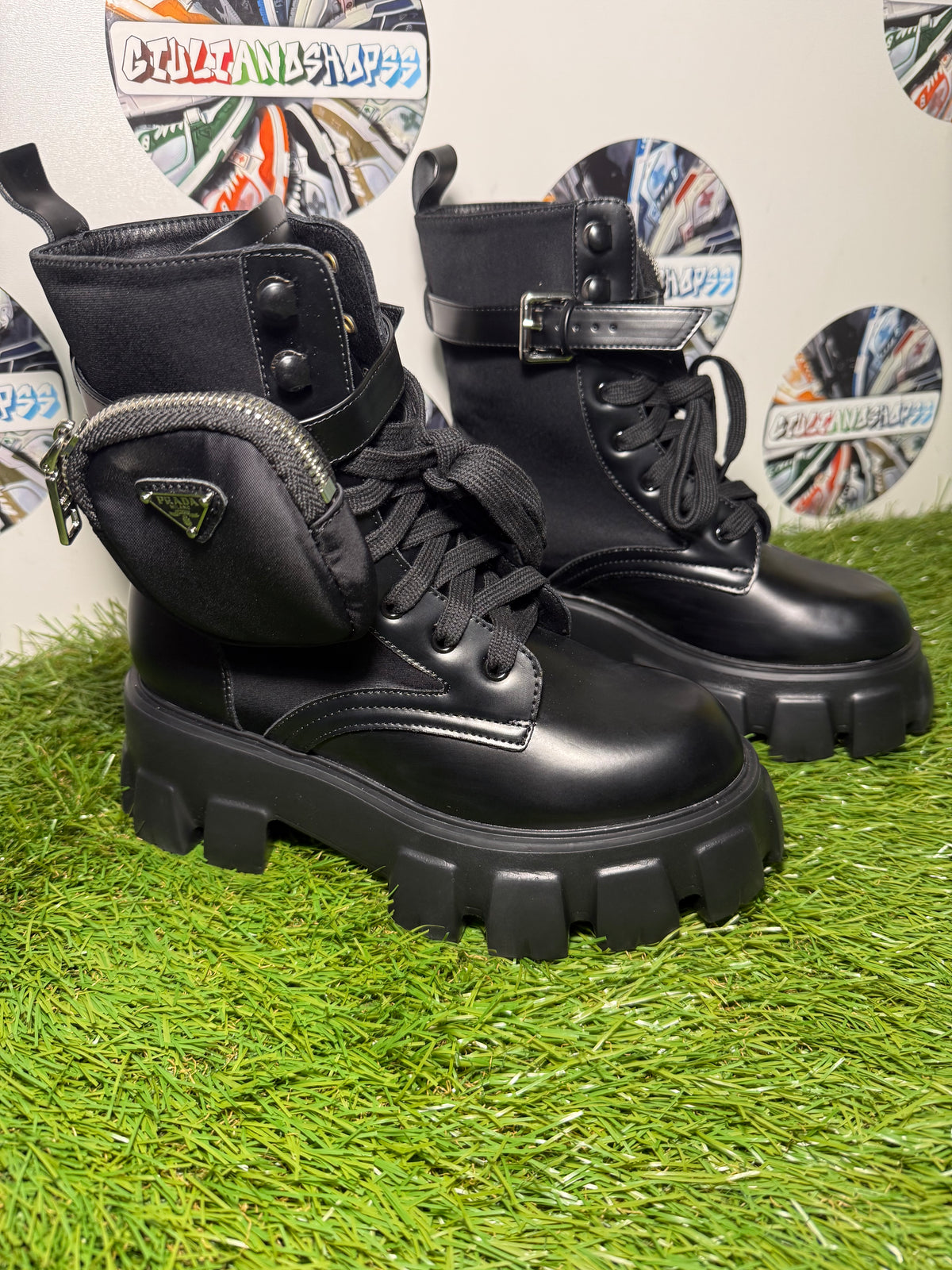 Stivaletti Prada Black