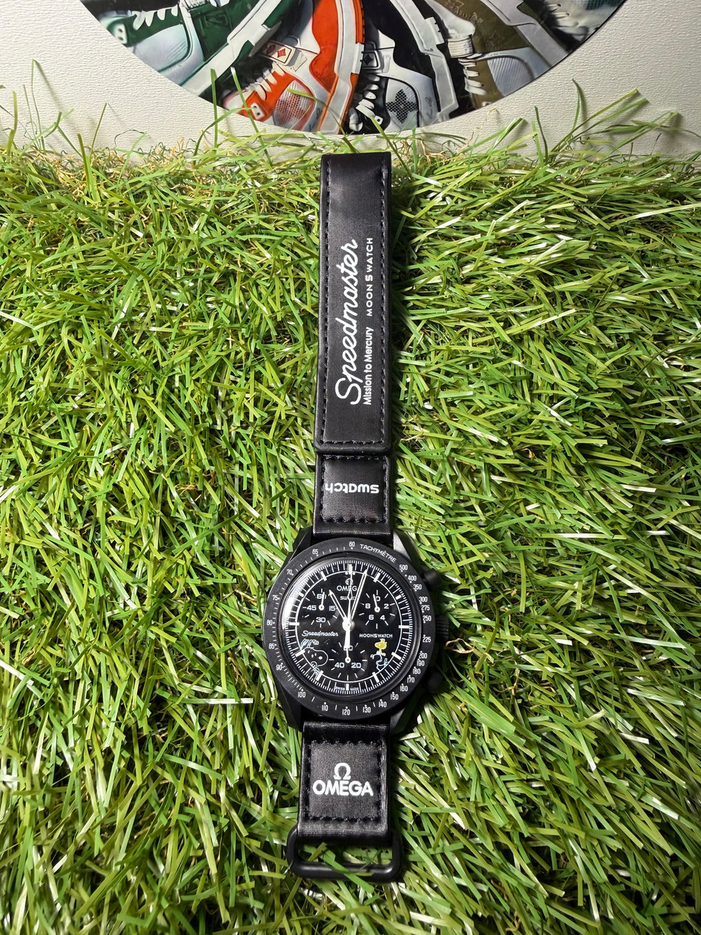 Omega Swatch Nero