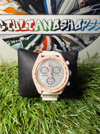 Omega Swatch Bianco/Rosa