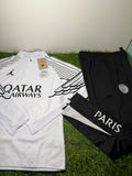 Tuta Calcio Paris Saint Germain Bianco/Nero