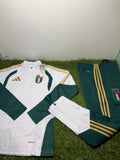Tuta Calcio Italia Bianco/Verde/Oro