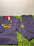 Tuta Calcio Paris Saint Germain Viola Scuro/Rosso