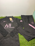 Tuta Calcio Paris Saint Germain Nero/Rosa