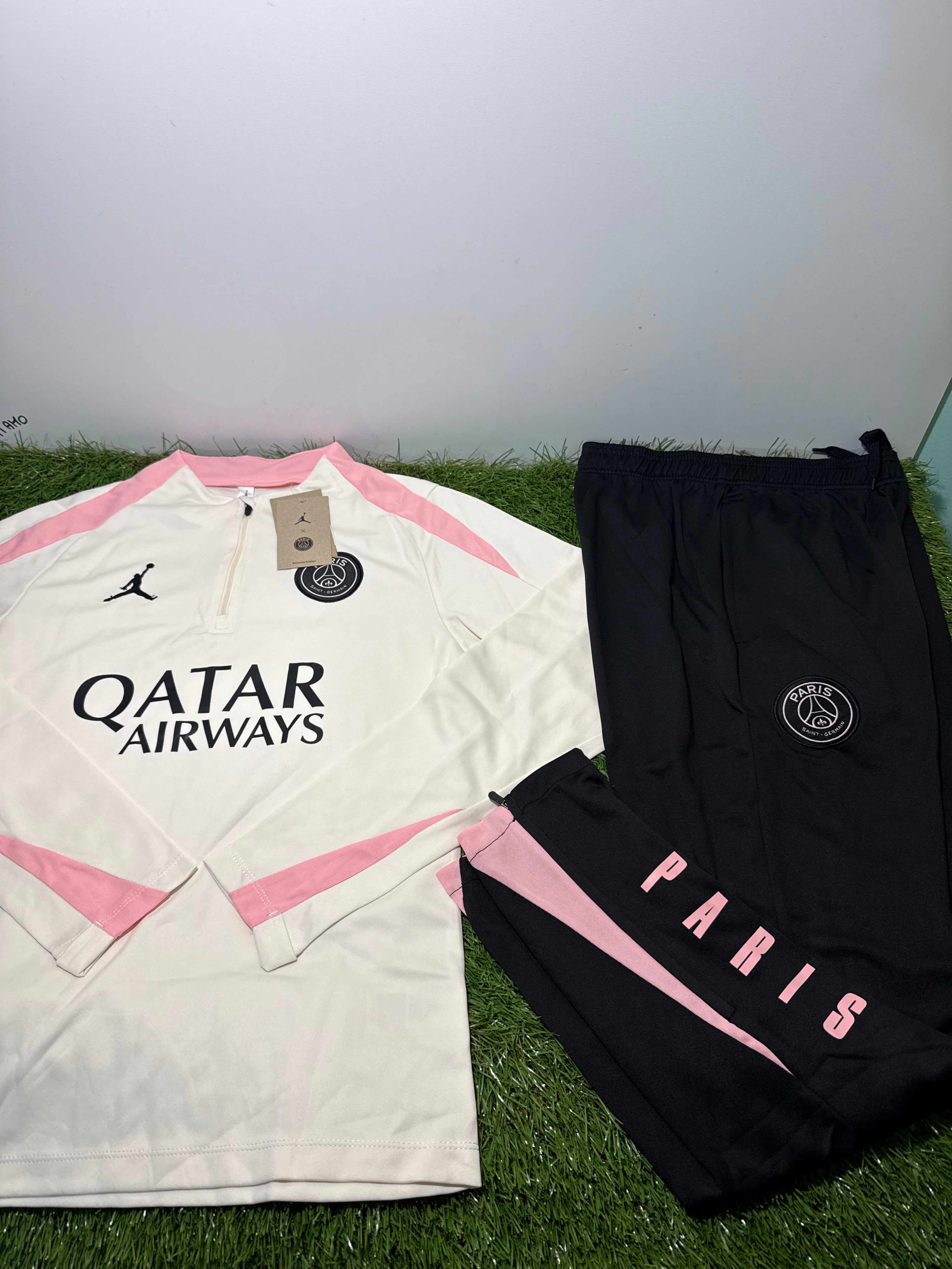 Tuta Calcio Paris Saint Germain Panna/Nero/Rosa