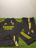 Tuta Calcio Real Madrid Nero/Giallo