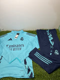 Tuta Calcio Real Madrid Turchese/Blu