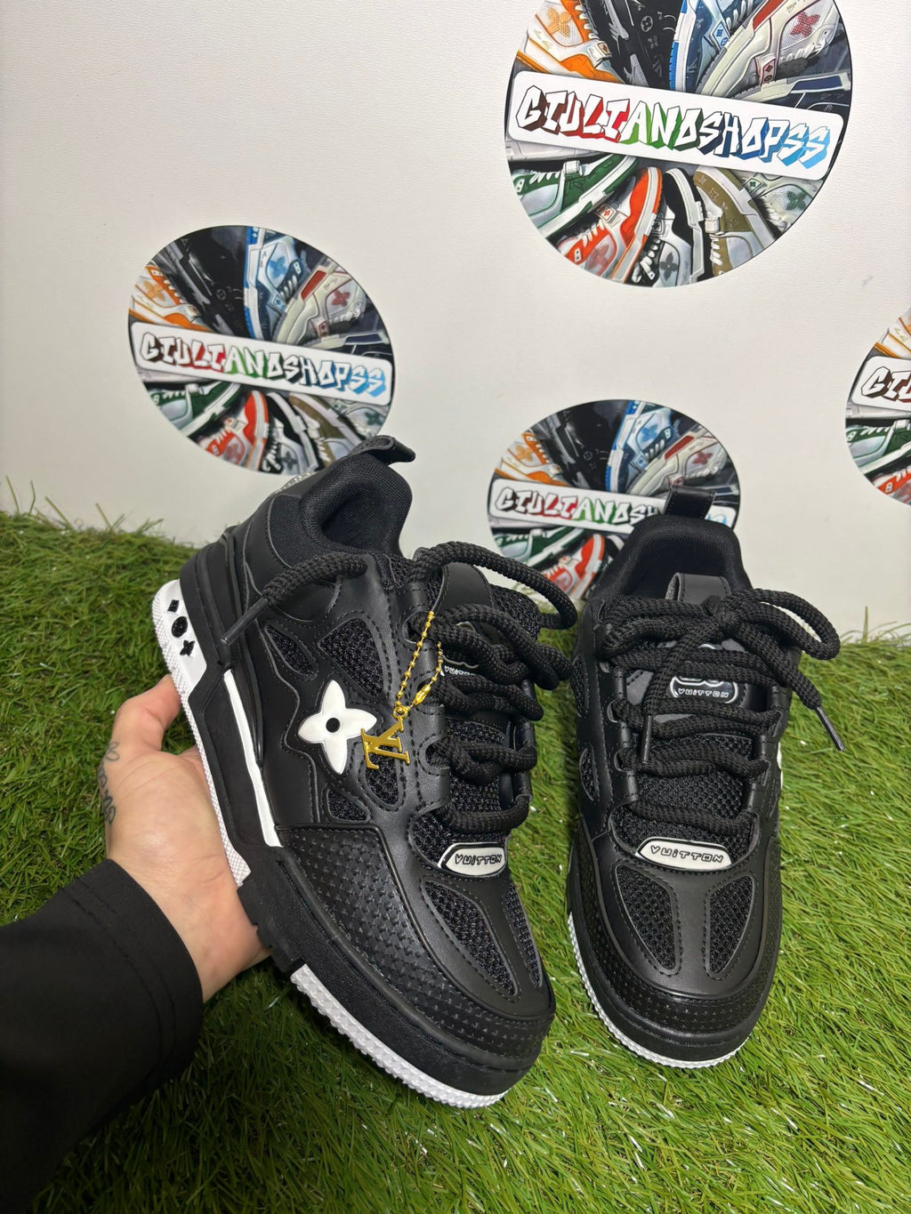 Louis Vuitton Skate 2a Qualità - Black/White
