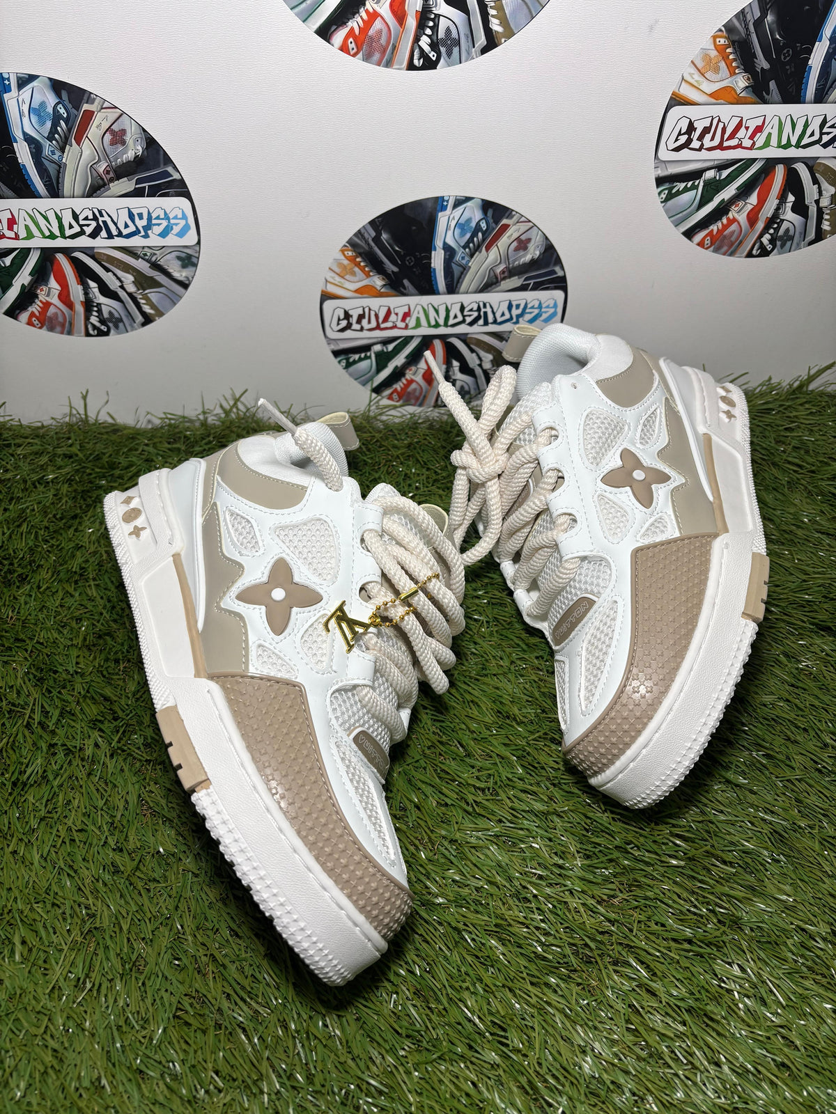 Louis Vuitton Skate 2a Qualità - Beige/White