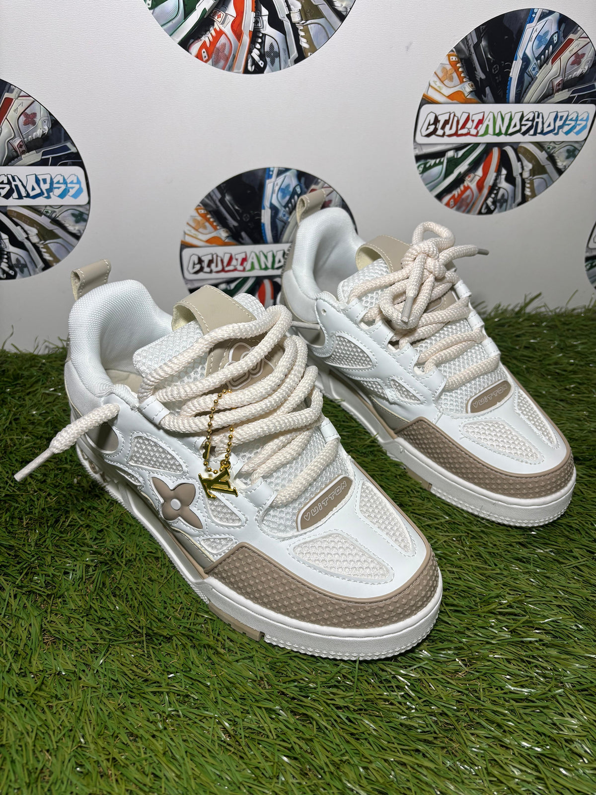 Louis Vuitton Skate 2a Qualità - Beige/White