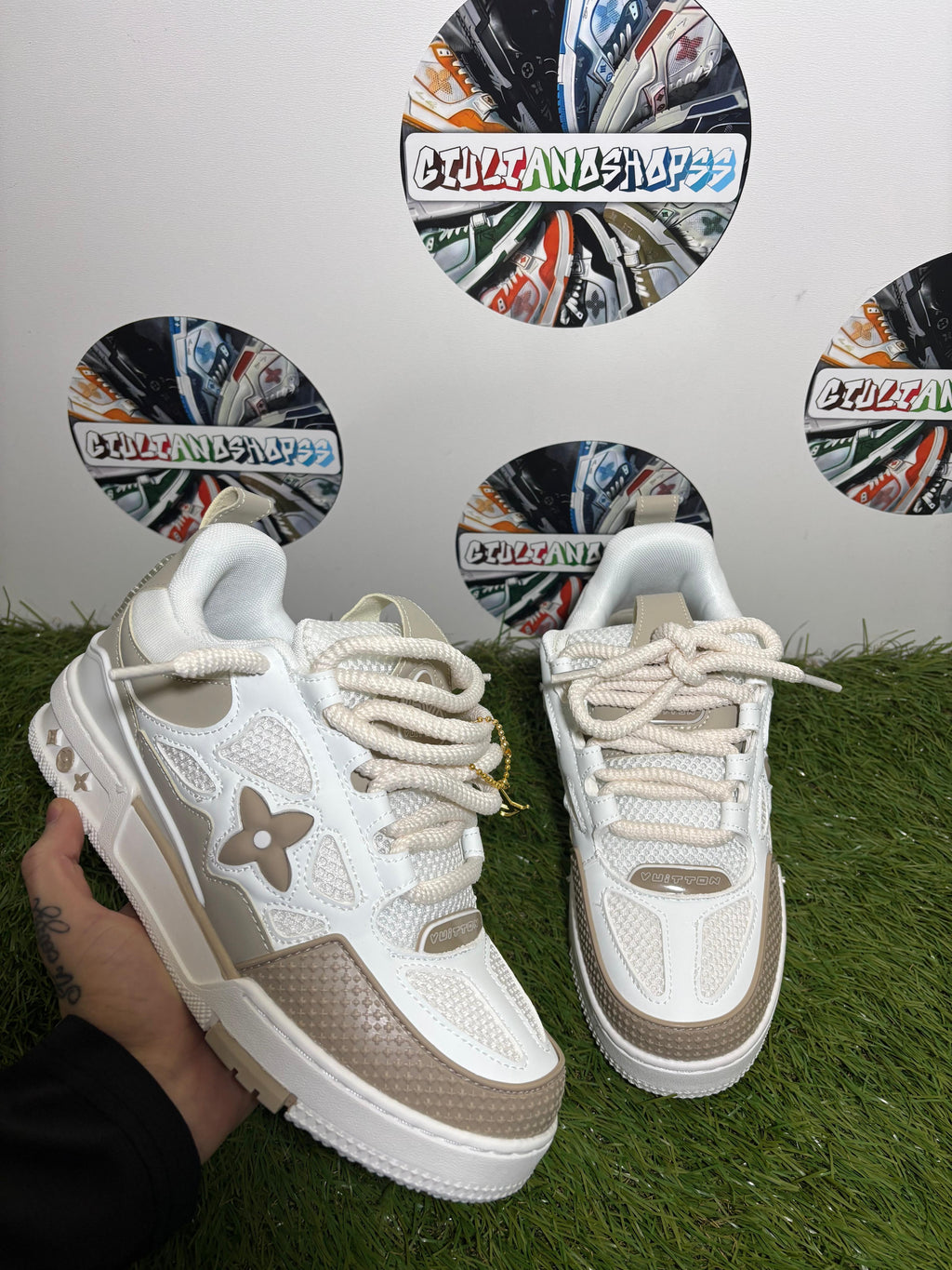 Louis Vuitton Skate 2a Qualità - Beige/White