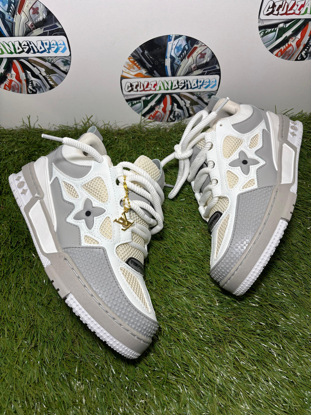 Louis Vuitton Skate 2a Qualità - Grey/White